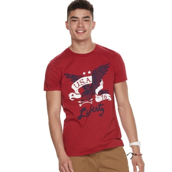 Anvil Other - 2x$18  Men's "USA 76 Liberty" Tee 2XL tee